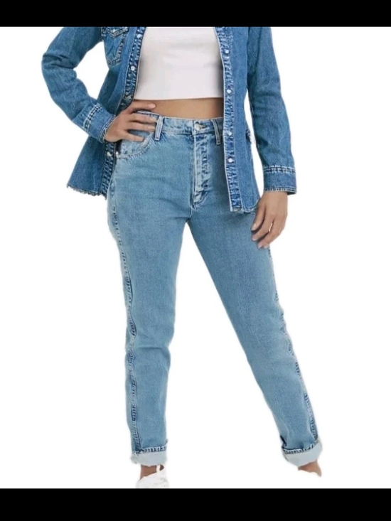 Wrangler Denim - New Wrangler Cowboy Cut 14 MWZ High Rise 11x32 Jeans Women Size 10 Tapered Leg